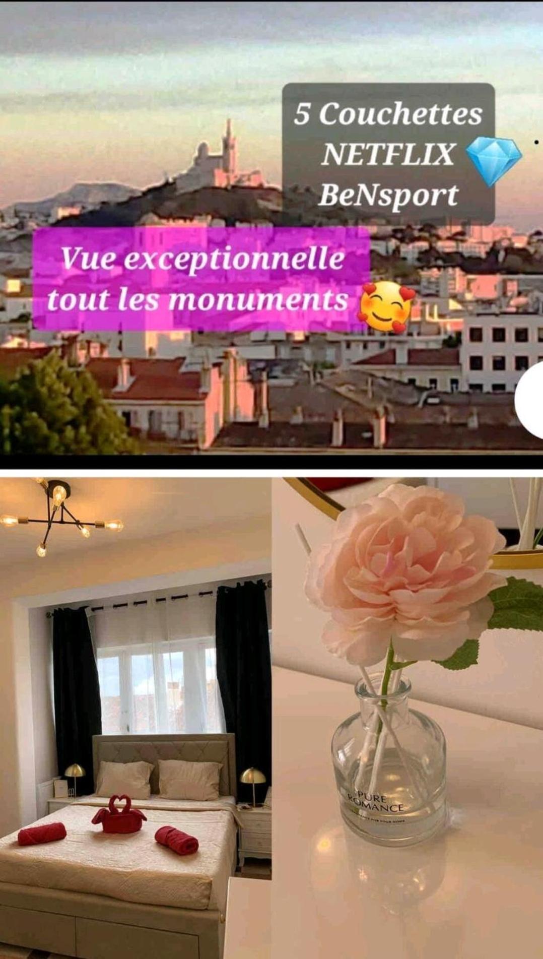 Sublime 2 Pieces Vue Incroyable Et Les Monuments De Appartement Marseille